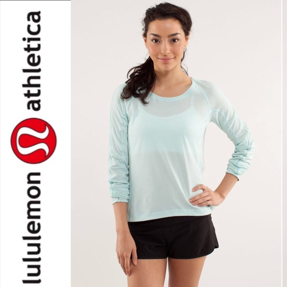 lululemon athletica Tops - Lululemon Silver Lining Long Sleeve